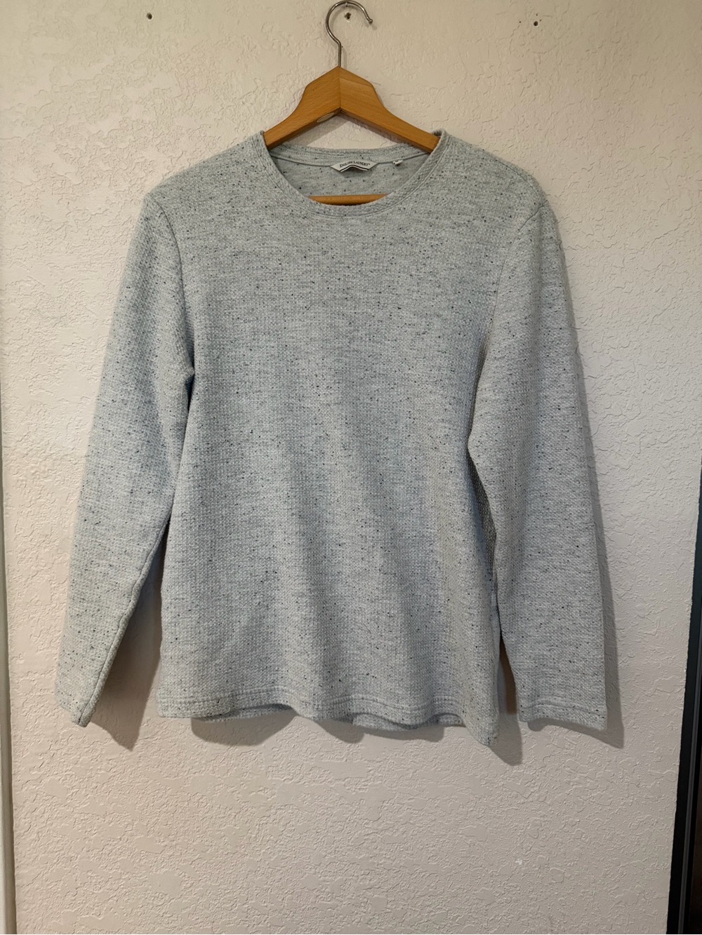 English Laundry Men's Crewneck Knit Pullover - Light Gray Heather